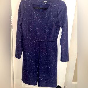 Madewell size 6 blue dress